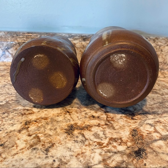 Handmade pottery ceramic utensil holders - Picture 5 of 5